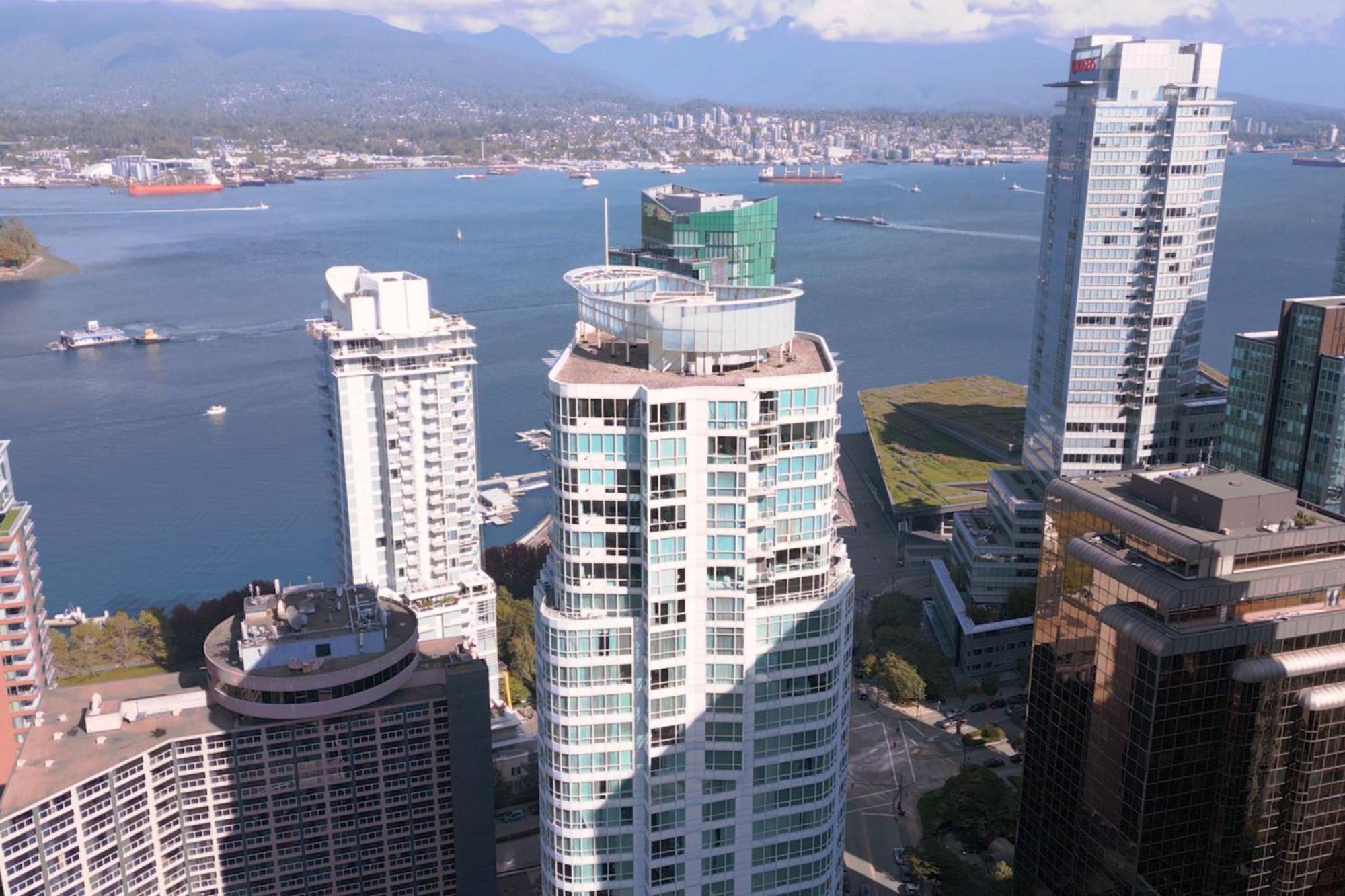 Vancouver Marriott Pinnacle Downtown Hotel Bagian luar foto