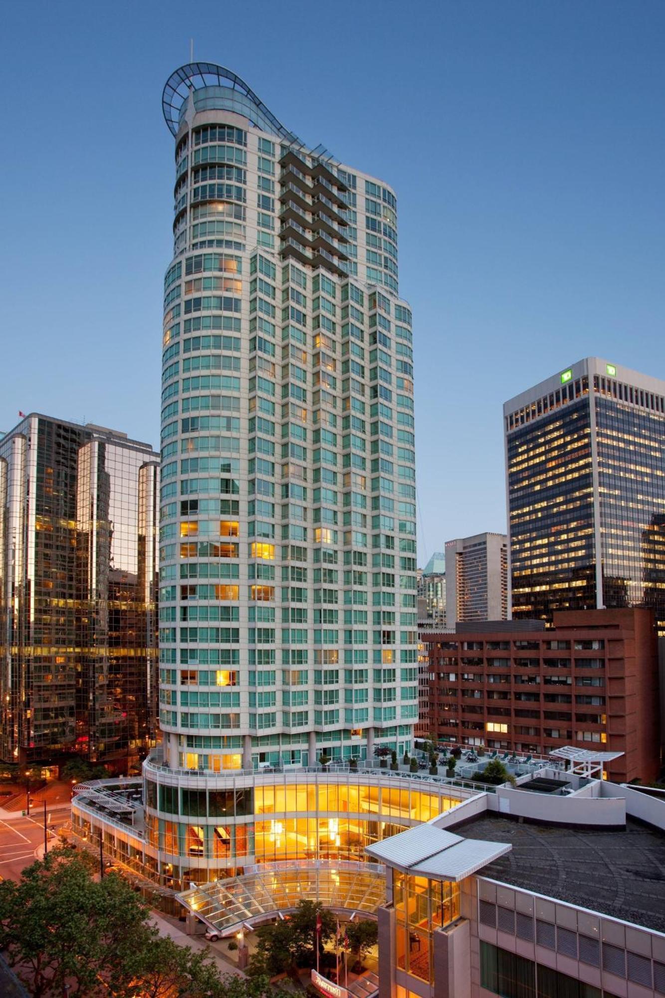 Vancouver Marriott Pinnacle Downtown Hotel Bagian luar foto